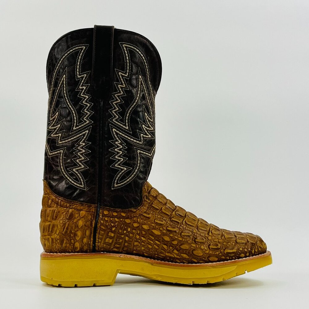 Dingo Western Boot Death Valley Crocodile 'Tan' DI608 size 11 - Picture 3 of 7